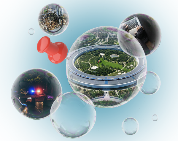 Cupertino residents belief in a lack of crime within the city ultimately hurts those who have experienced such incidents. Photo Illustration | Suhana Mahabal